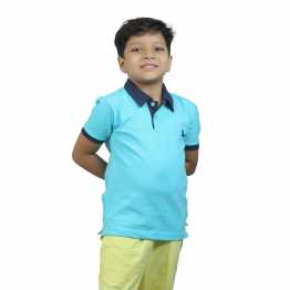 "Boys' Short Sleeve  Polo T-Shirt Paste"